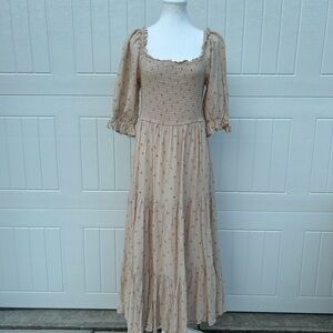 Neuflora Ashland Smocked Midi Dress